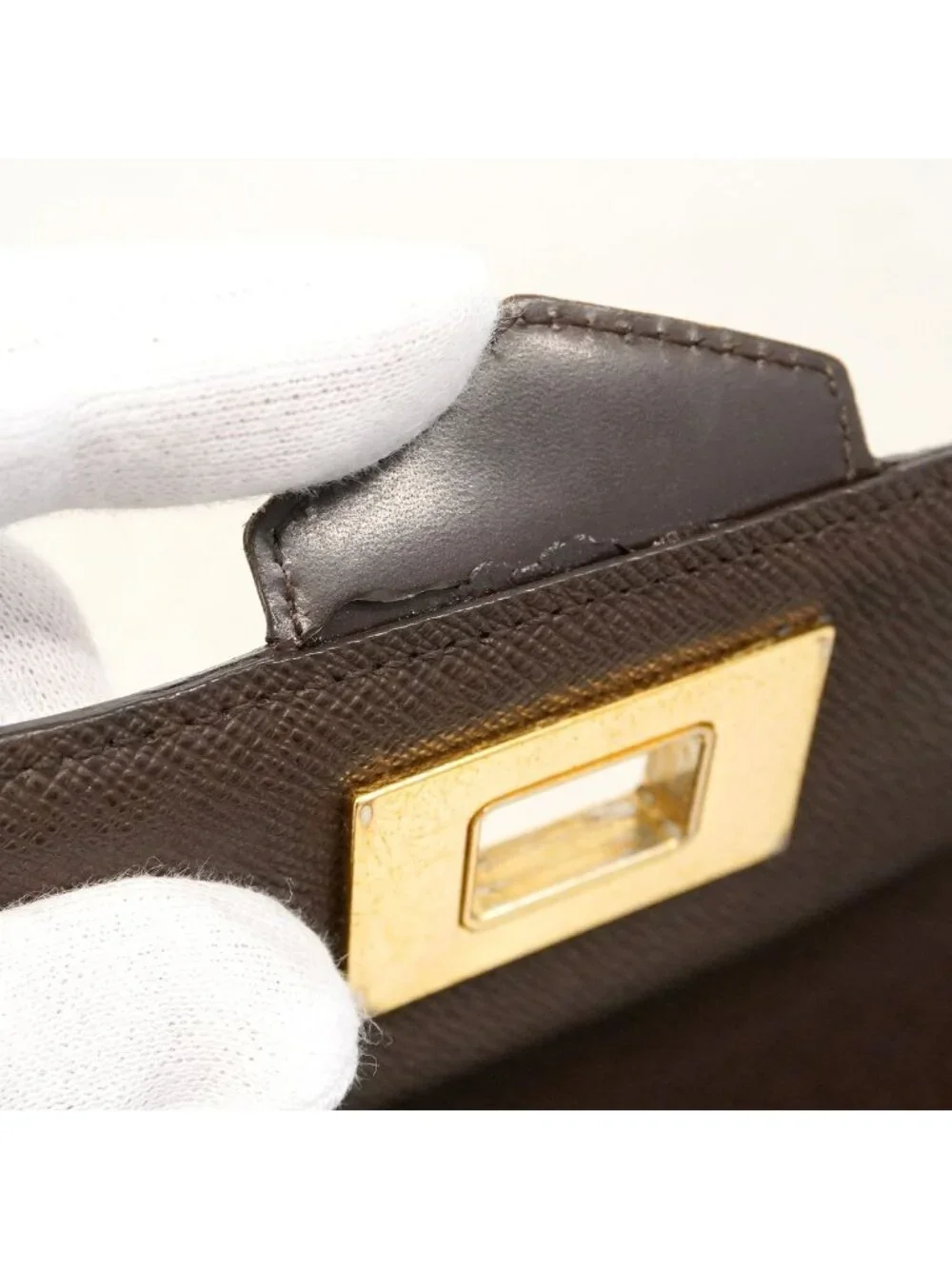 Louis Vuitton Wallet Damier Portefeuille Rosebery Ebene